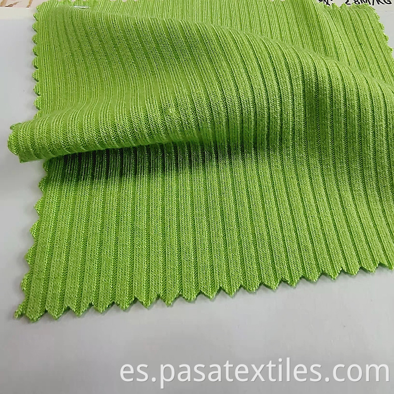 knitted ribbed fabrics